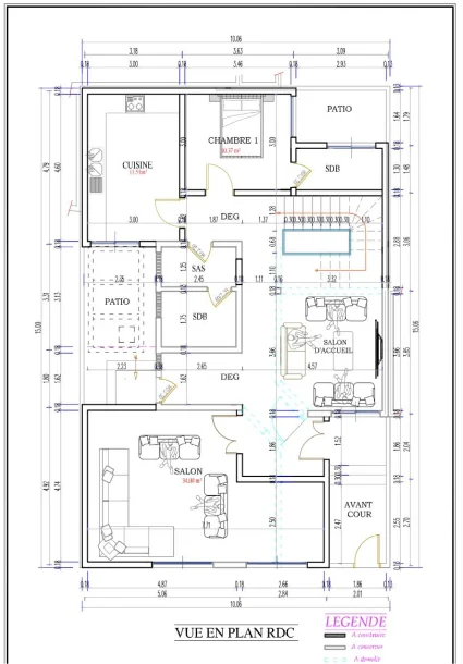 10 Villas Standing — vue